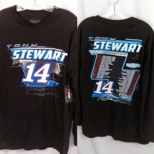 Nascar Tony Stewart 2016 Sprint Cup Series Long Sleeve shirt Men's Large New